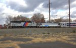 NJT 4111, 4603 on a WB shop move